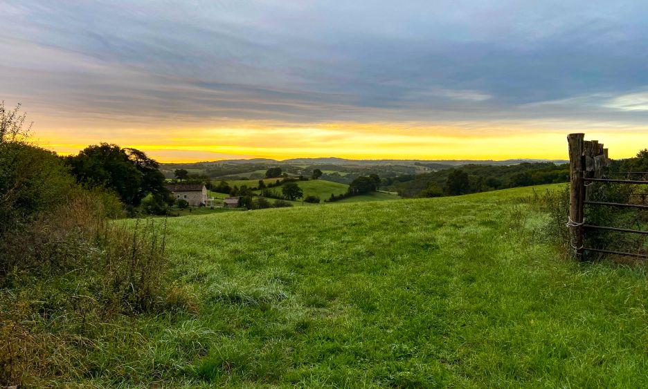 Vue panoramique du Tarn - gîte de groupe proche Toulouse
