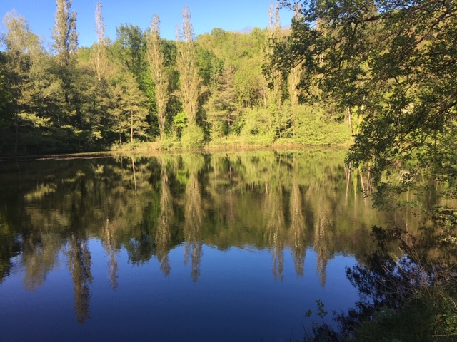 Lac privatif du domaine - gîte de groupe proche Toulouse